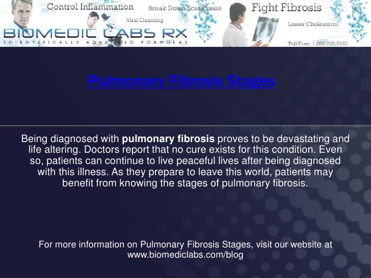 pulmonary fibrosis stages pulmonary fibrosis stages